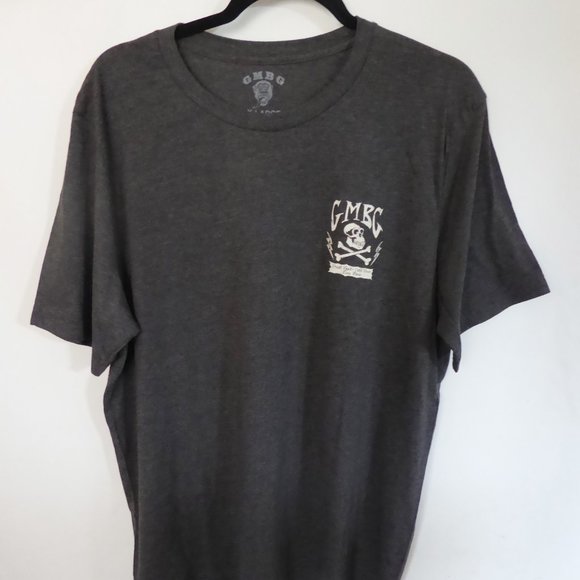 GAS MONKEY GARAGE BRAND GAS MONKEY BAR & GRILL MENS GRAY T-SHIRT (SIZE XL) NEW - Picture 2 of 5